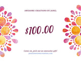 Awesome Creations gift card
